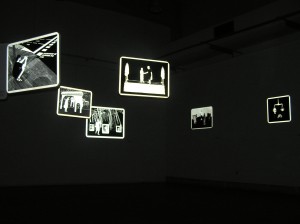 "Transcomnet" és "Szakítópróba" interaktív installációk, 2013, Nemzeti Galéria, Malá Stanica, Skopje (MK)
