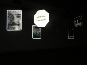 "Transcomnet" és "Szakítópróba" interaktív installációk, 2013, Nemzeti Galéria, Malá Stanica, Skopje (MK)
