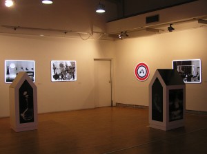 Transcomnet, 2013, interaktív installáció, Nemzeti Galéria, Malá Stanica, Skopje (MK)